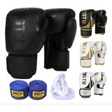 Luvas De Kickboxing  Tira De Velcro  Tira  Tamanho 8 16