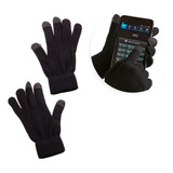 Luvas De Lã Touch Screen Celular Tablet Quentinha Inverno
