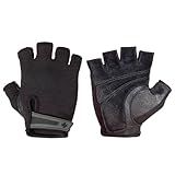 Luvas De Levantamento De Peso Harbinger Power Sem Envoltório De Pulso Com Malha Elástica E Palma De Couro Par Preto Grande Grande Veste 20 32 A 21 59 Cm 