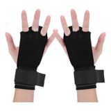 Luvas De Mão Grip Wrist Wrap Pu Leather Finger Protector Cov