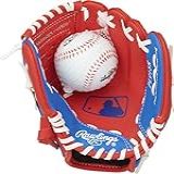 Luvas De Tball Beisebol Rawlings  Direito  Vermelho Azul