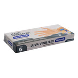 Luvas Descartáveis Bompack Vinilflex Cor Transparente Tamanho G De Elastômero Termoplástico X 100 Unidades