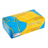 Luvas Descartáveis Supermax Premium Quality Procedimento Cor Branco Tamanho M De Látex Com Pó X 100 Unidades