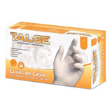 Luvas Descartáveis Talge Luvas De Látex Cor Natural Tamanho P De Látex Com Pó X 100 Unidades