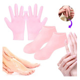 Luvas Hidratantes De Silicone Máscara Hidratante Para Pés