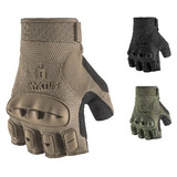 Luvas Tática Airsoft Rocky Meio Dedo Invictus