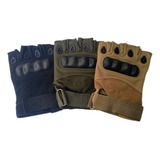 Luvas Tatica Militar Airsoft Paintball Meio Dedo Microfibra