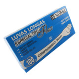 Luvas Uso Veterinário Walmur Especialflex 80cm Cx  C  100un 