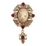 Luxo Maxxi Broche Dourado