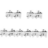 Luxshiny 10 Pcs Protetor De Sobrecarga Acionador De Partida Para Geladeira 1 5hp Relé De Partida E Kit De Sobrecarga Peça De Inserção De Geladeira Filme Protetor Liga De Alumínio Compressor