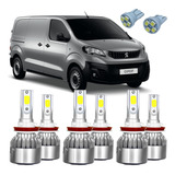 Luz Alto Baixo Milha Led 6k Peugeot Expert Hdi Furgão 1 6 Tb