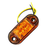 Luz Cortesia Prova D água Led 12v 24v Barco Lancha Caminhão Luz Ambar