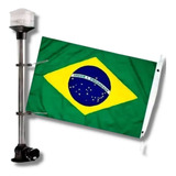 Luz De Alcançado Popa Led 12v Bandeira Do Brasil