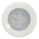Luz De Cabine 12v Branco Quente Náutica Lancha Barco