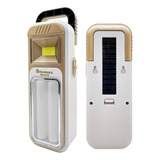 Luz De Emergência C carregamento Solar Bommax A078 Cor Branco