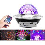 Luz De Festa Bola Maluca Som Bluetooth De Led Rgb Colorido