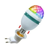 Luz De Led Colorida Lâmpada Giratória Festa Dj Aniversário