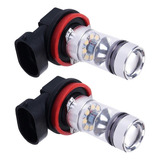 Luz De Neblina Led Automática H11 H8 100w 20led Highlight Es