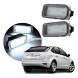 Luz De Placa Para Ford Focus Kit Par Lâmpada Led Cor Branca