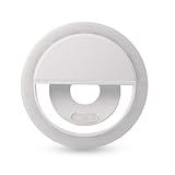 Luz De Selfie FLASH Para Celular Portatil Clipe 3 Niveis De LUZ Anel Cores Sortidas