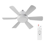 Luz De Ventilador Removível Silenciosa Com Cor Ajustável E C