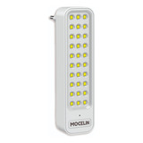 Luz Emergência 30 Led 100 Lumens Mocelin 3 6 Hs
