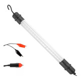 Luz Emergencia Fluorescente Bateria Carro Mecânico Led 12v