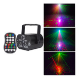 Luz Laser De Festa Stage Projetor Lâmpada C Controle Remoto