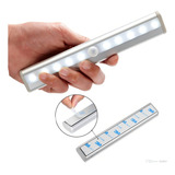 Luz Led Armário Cozinha Luminária Sensor Guarda Roupa Closet