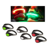 Luz Led Clipe Para Tênis Iluminação Segurança Corrida Bike