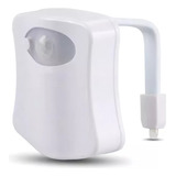Luz Led Para Vaso Sanitário Sensor De Movimento 8 Cores