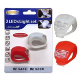 Luz Led Pisca Sinalizador Branco Frio 3 Funções P Bike Cor