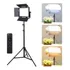 Luz Led Profissional Foto Video Controle Tripé Aço 2 Metros