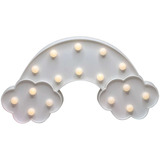 Luz Led Quarto Bebe Nuvem Arco