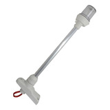 Luz Navegação Strobo Mastro Branco Alcançado 40cm Led Barco