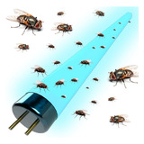 Luz Negra Lâmpada Uv a Armadilha Mata Mosquito Mosca 15w