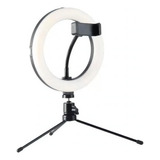 Luz Pra Tirar Fotos Live Maquiagem Iluminador Ring Light Led Cor Da Estrutura Preto Cor Da Luz 3200k 6500k 110v 220v