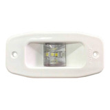 Luz Retangular Alcançado Branca De Embutir Na Popa Led 12v