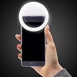 Luz Selfie Ring Light Clipe Anel Led Flash Celular Universal Cores Sortidas SHACK