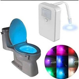 Luz Sensor De Presença Vaso Sanitário Lightbowl Led 8 Cores
