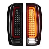 Luz Traseira De LED Adequada Para Sierra 1500 2019 2023  Para Sierra 2500HD 3500HD 2020 2023  Conjunto De Lanterna Traseira  Lente Fumê Preta