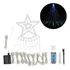 Luzes De Gelo 305led Christmas Tree Star, Decoração Ao Ar Li