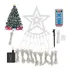 Luzes De Gelo 305led Christmas Tree Star Para Decoração De P