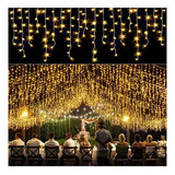 Luzes Gelo Externas Luzes De Natal De 33 Pés Com 400 Leds