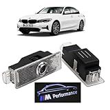 Luzes Laterais De Cortesia LED Projetor De Logotipo Compatível Com Carros BMW Par M Performance 