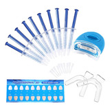 Luzes Led Para Dentes Com Kit De Gel Clareador Dental 1