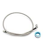 LVOUP Linha De Alimentação De óleo Turbo Trançado De Aço Inoxidável 4AN De 45 72 Cm Turbocompressor De Linha De Retorno De Drenagem De óleo E Extremidades De Mangueira