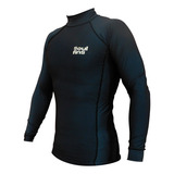 Lycra Surf Manga Longa Preta G Soulfins