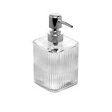 LYOR Porta Sabonete Líquido De Vidro Lines 420ml