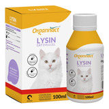 Lysin Cat Emulgel 100ml Organnact Vitamina